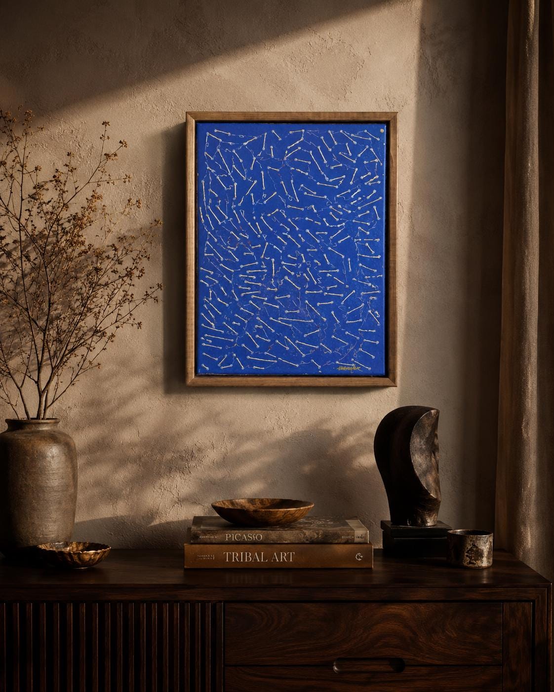 odysseykus II, Acryl auf Leinwand, Detailansicht 2