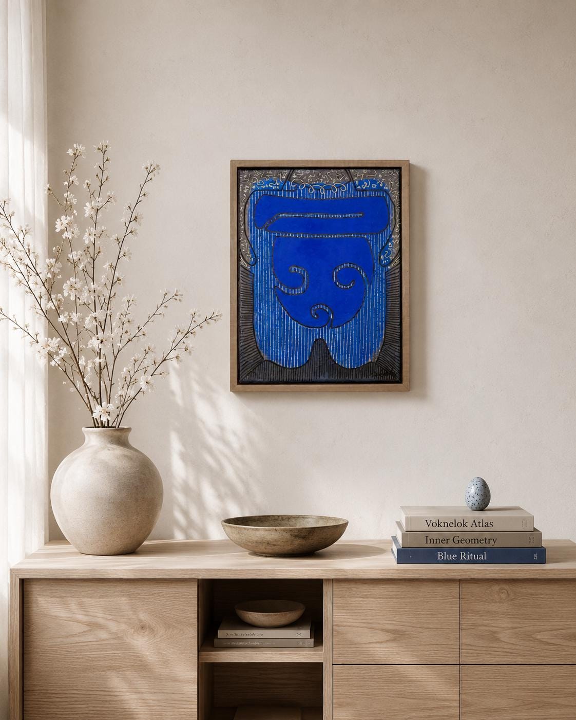 odysseykus I, Acryl auf Leinwand, Detailansicht 2