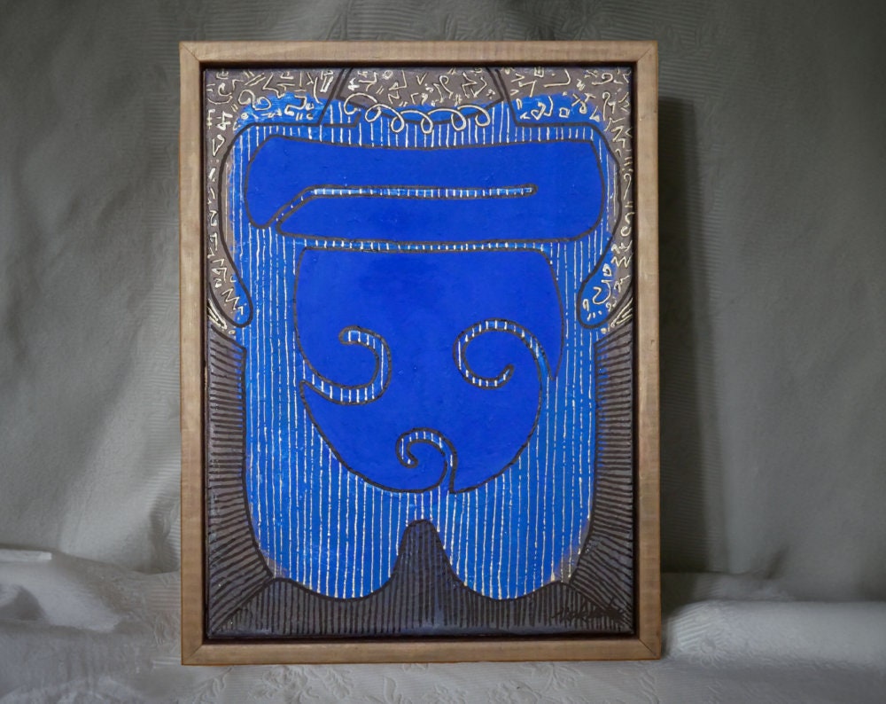 odysseykus I, Acryl auf Leinwand, Detailansicht 3