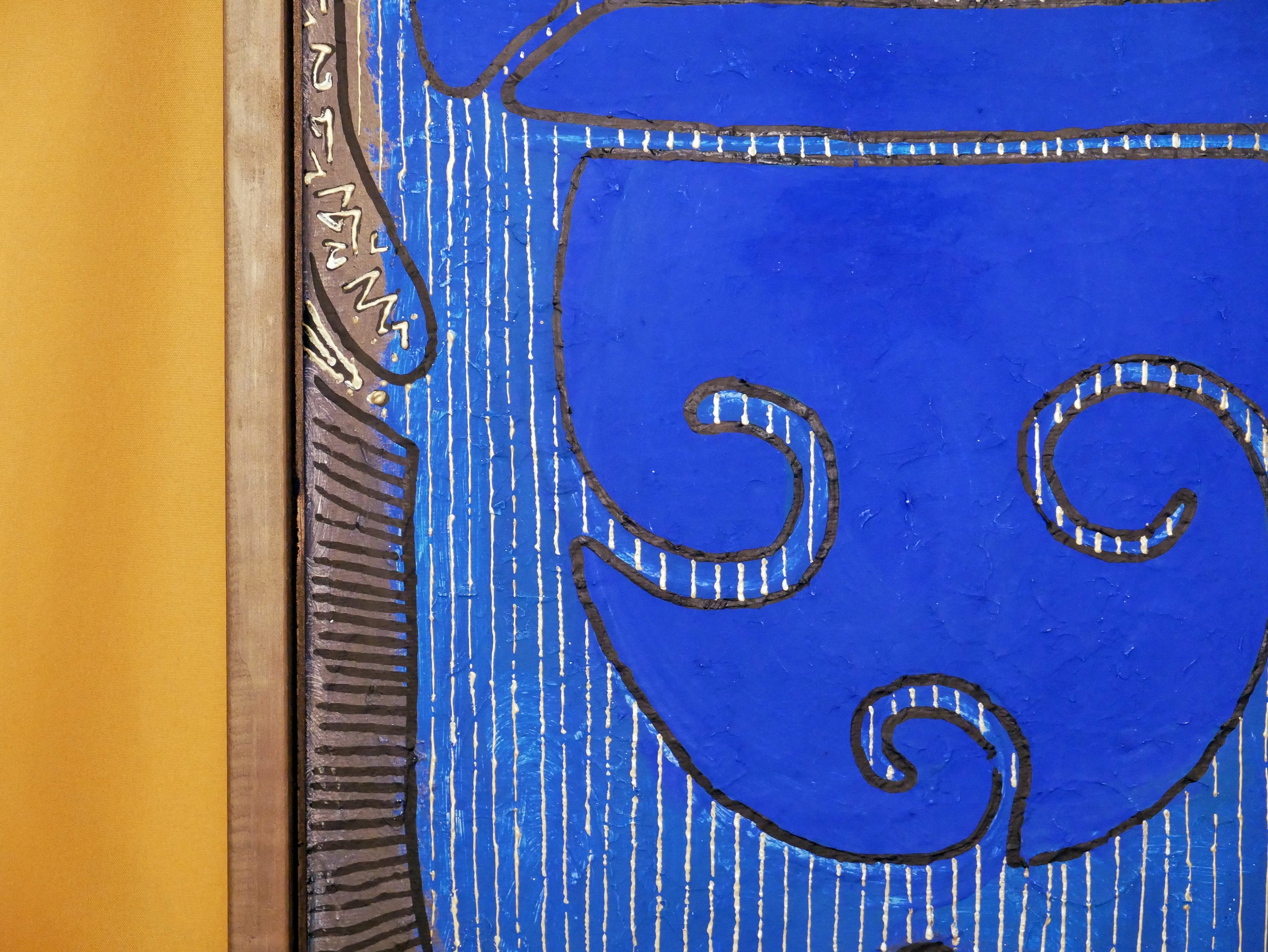 odysseykus I, Acryl auf Leinwand, Detailansicht 4