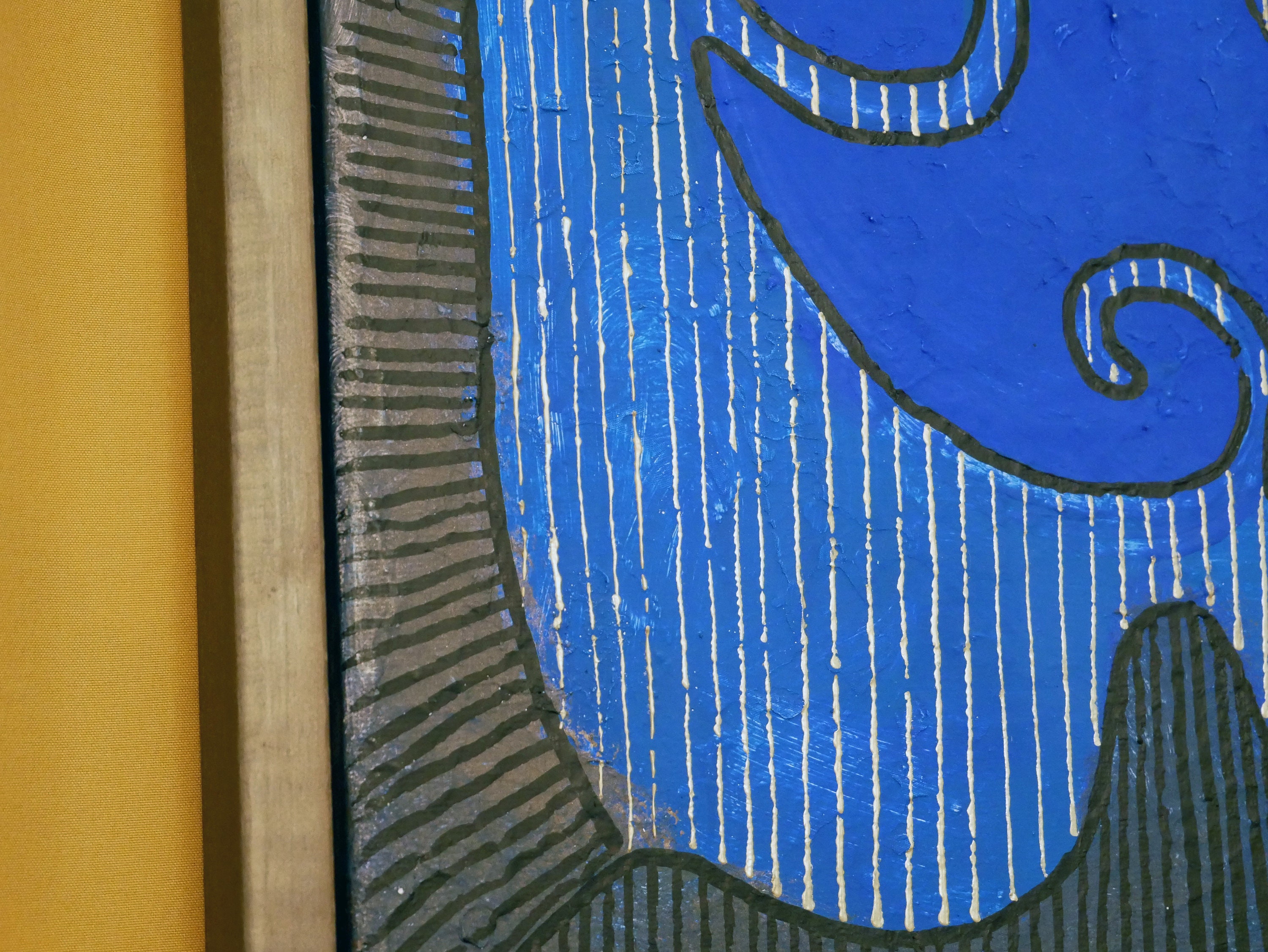 odysseykus I, Acryl auf Leinwand, Detailansicht 5