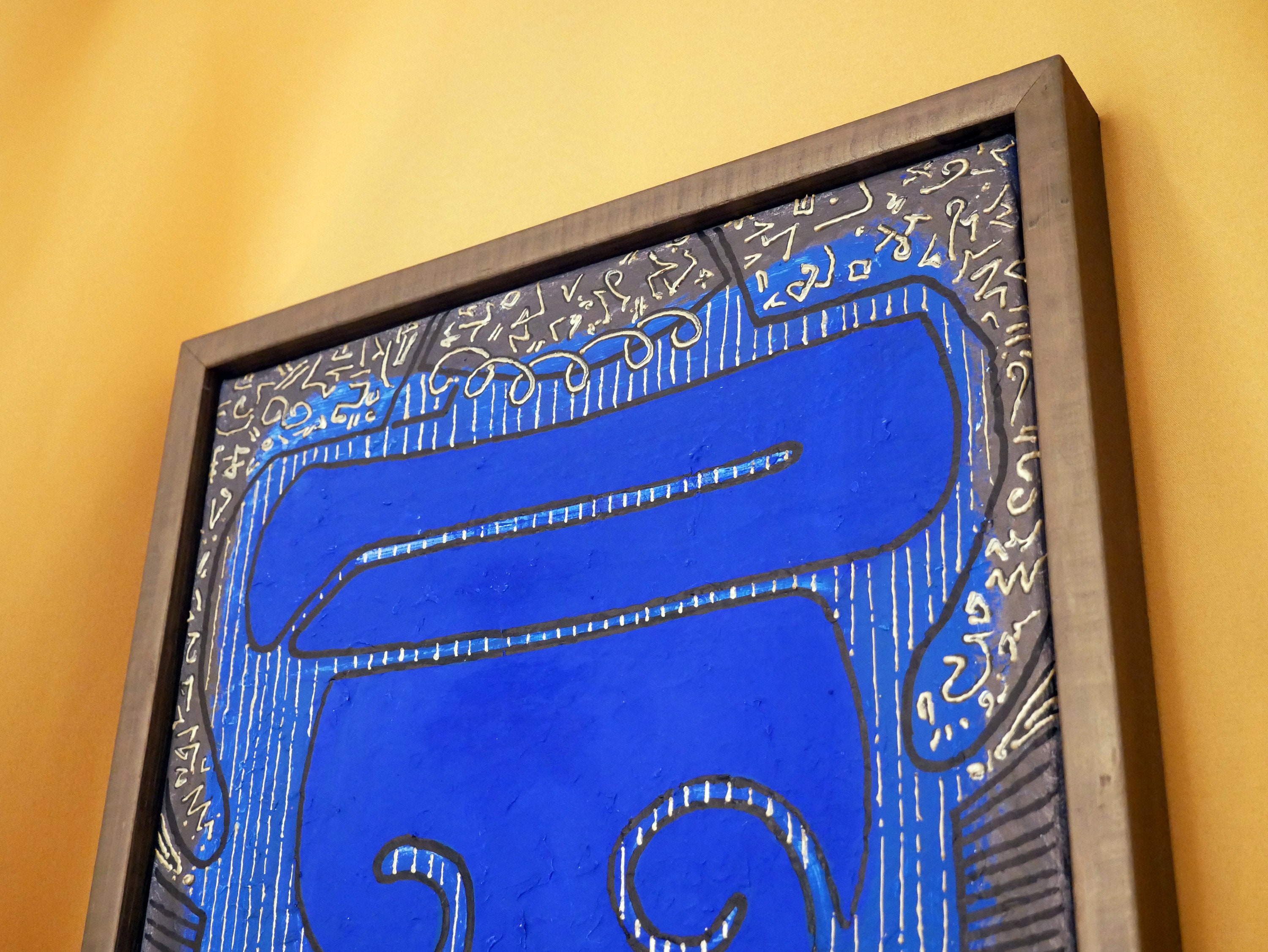 odysseykus I, Acryl auf Leinwand, Detailansicht 7