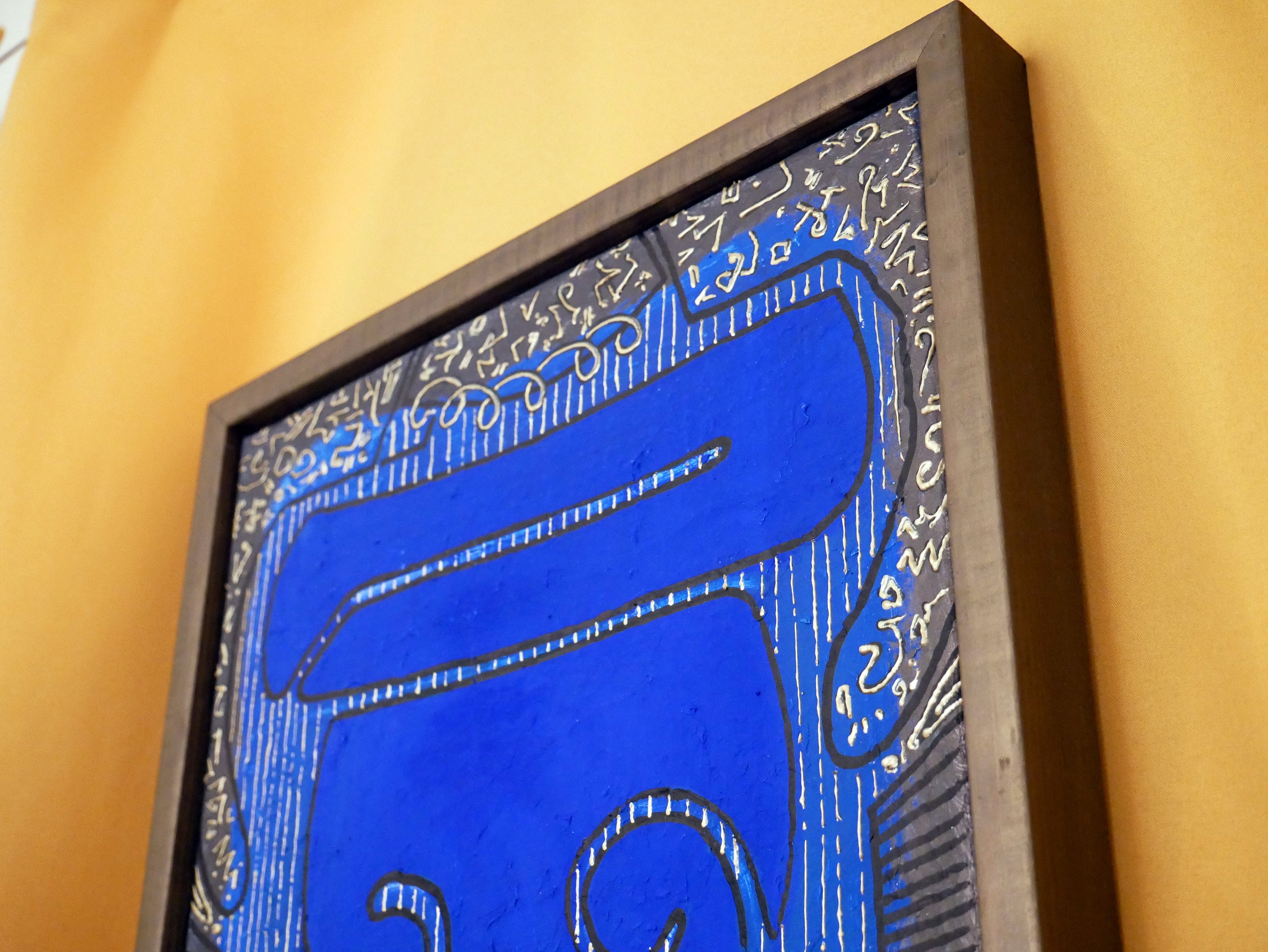 odysseykus I, Acryl auf Leinwand, Detailansicht 8