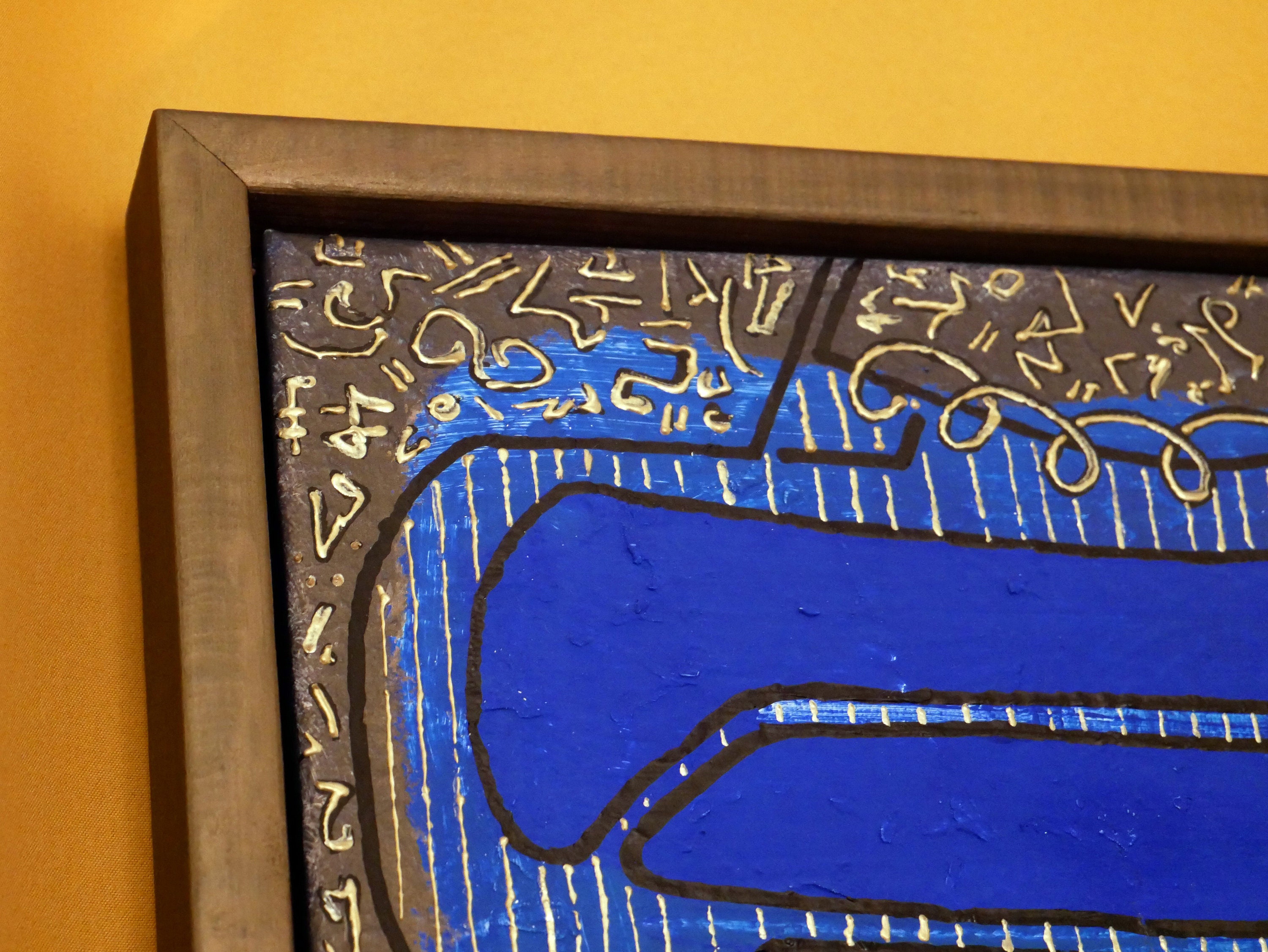 odysseykus I, Acryl auf Leinwand, Detailansicht 9