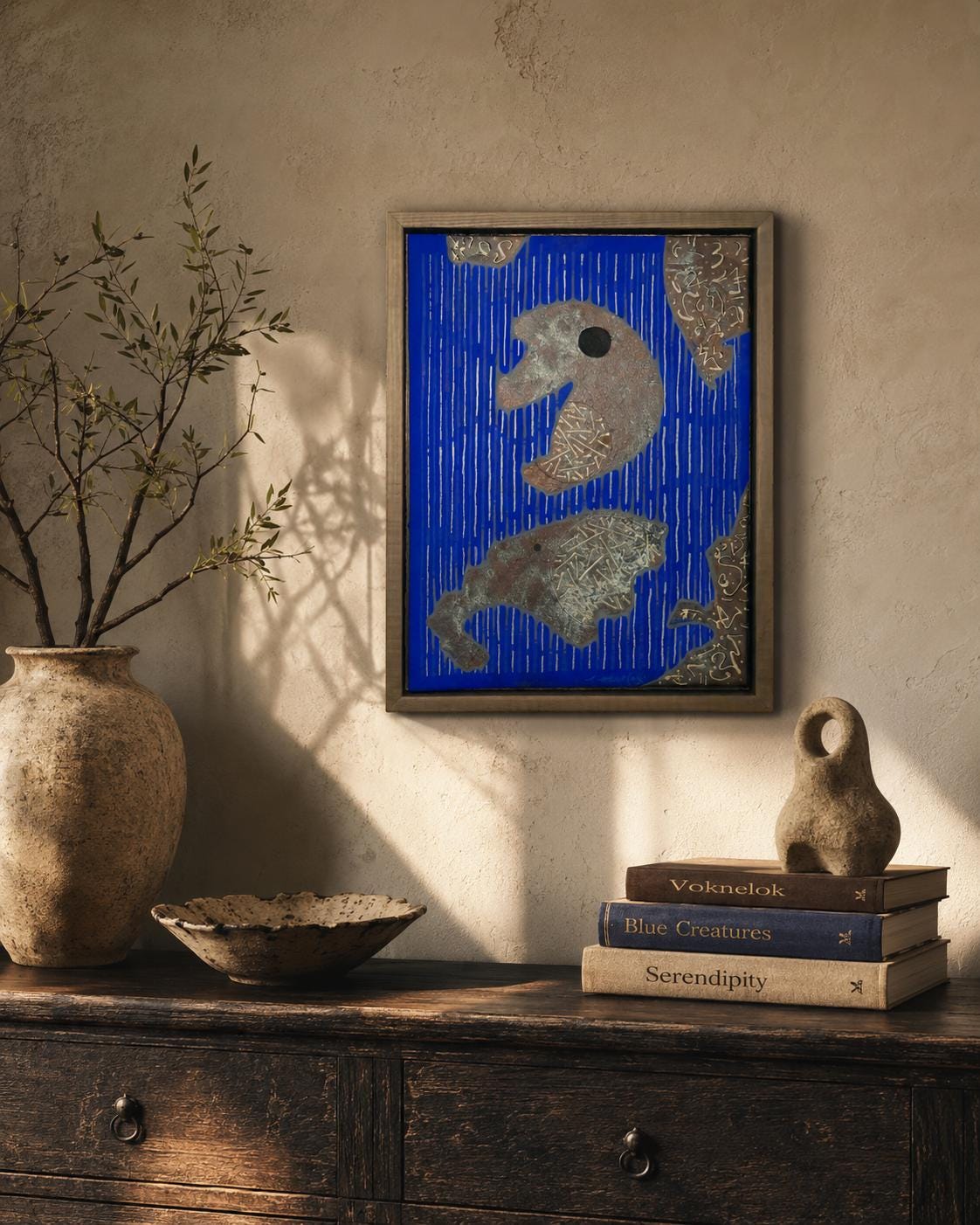 odysseykus III, Acryl auf Leinwand, Detailansicht 2