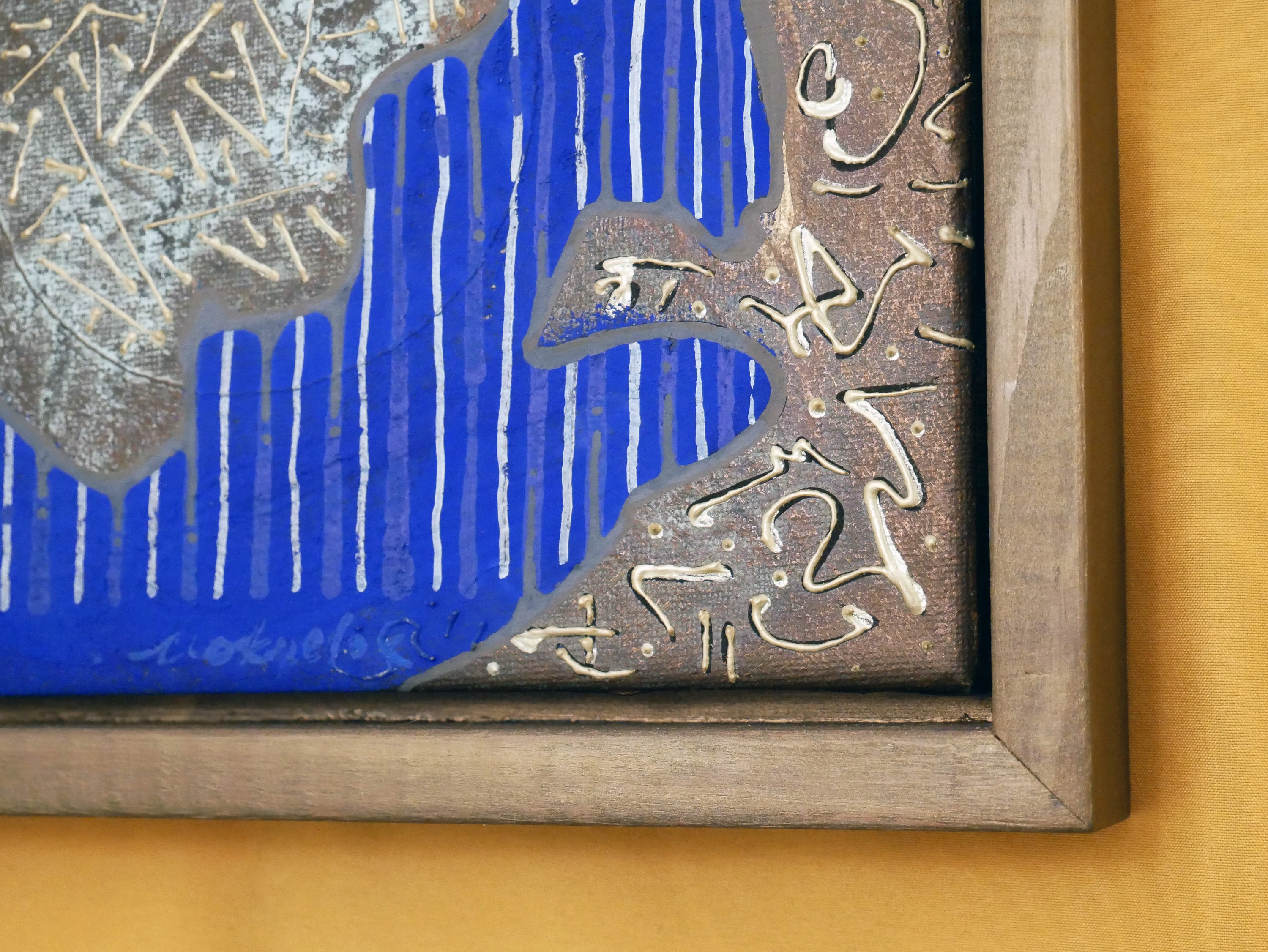 odysseykus III, Acryl auf Leinwand, Detailansicht 8