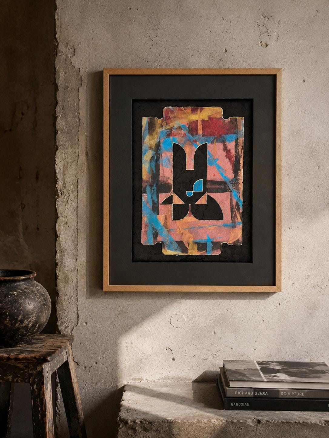 zai.etz, Acryl auf Holz, passende Auswahl