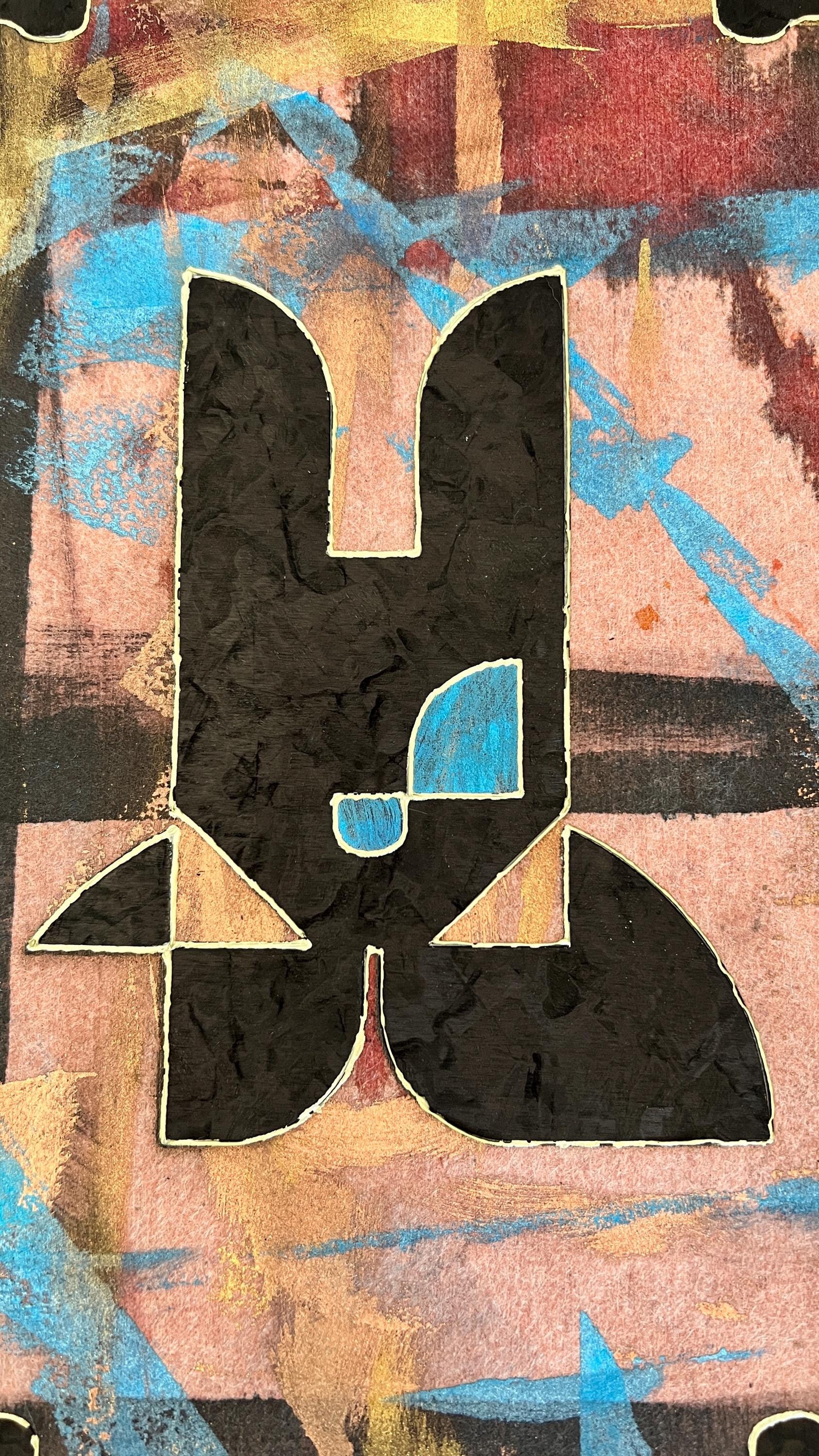 zai.etz, Acryl auf Holz, Detailansicht 4