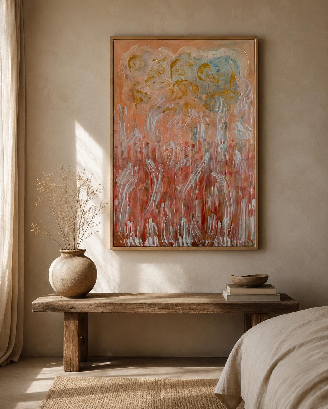 marfa, Acryl auf Leinwand, Original von Egor Kolenkov