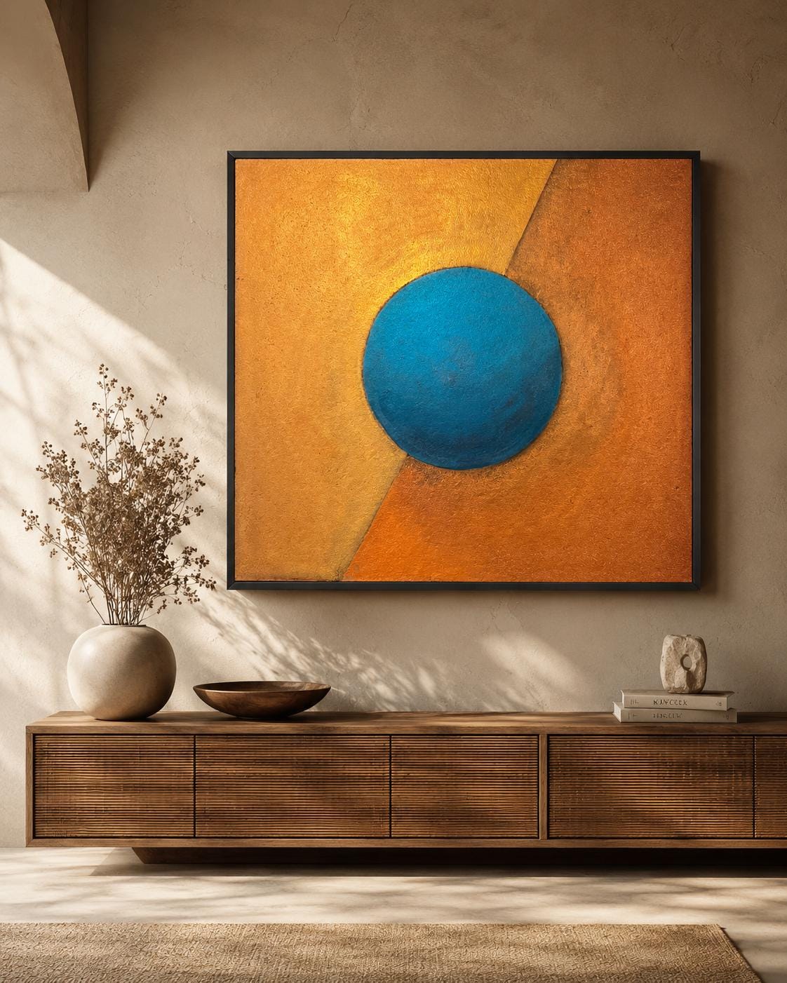 Spherikus, Acryl auf Holz, Original von Egor Kolenkov
