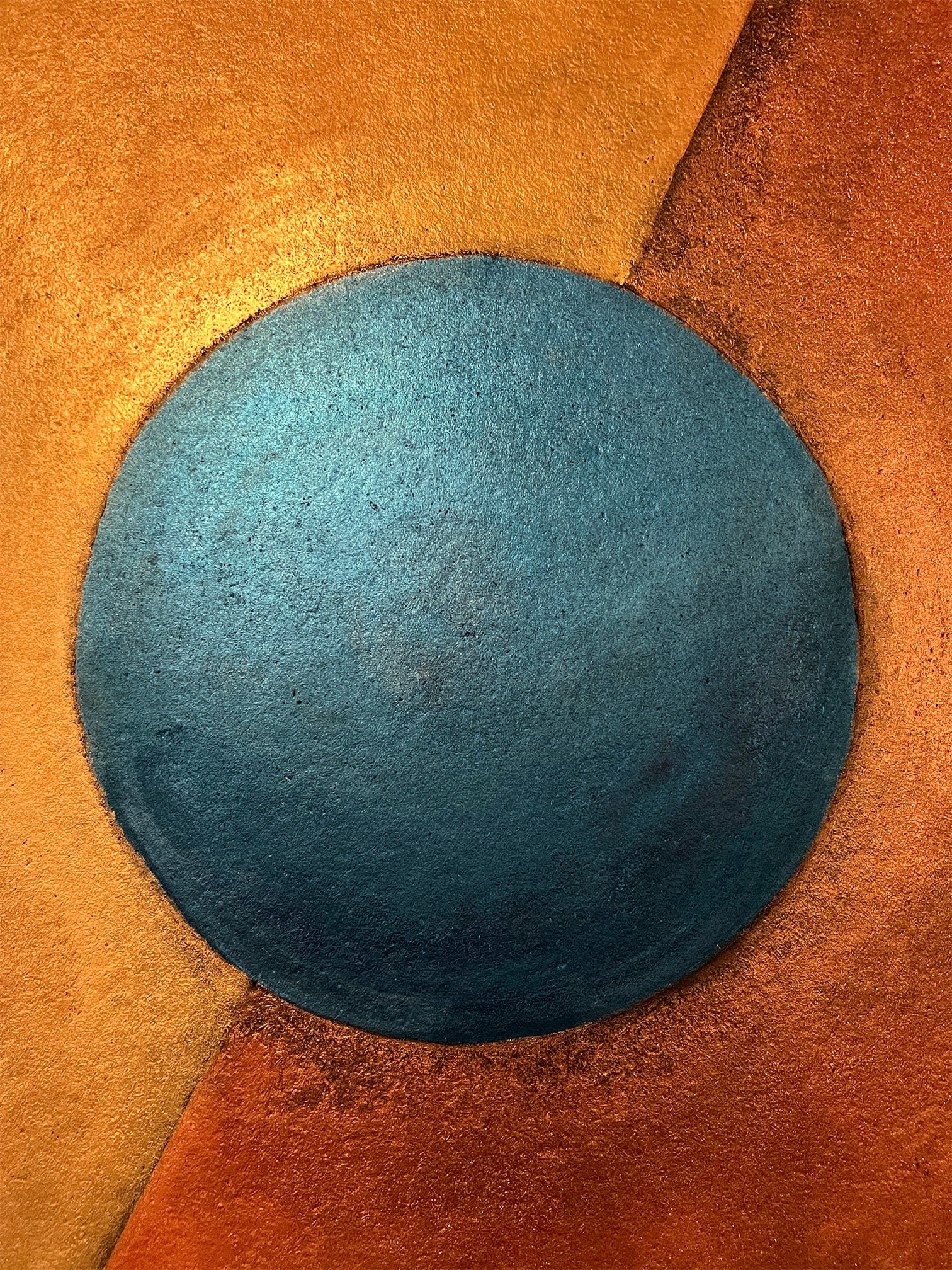 Spherikus, Acryl auf Holz, Detailansicht 5