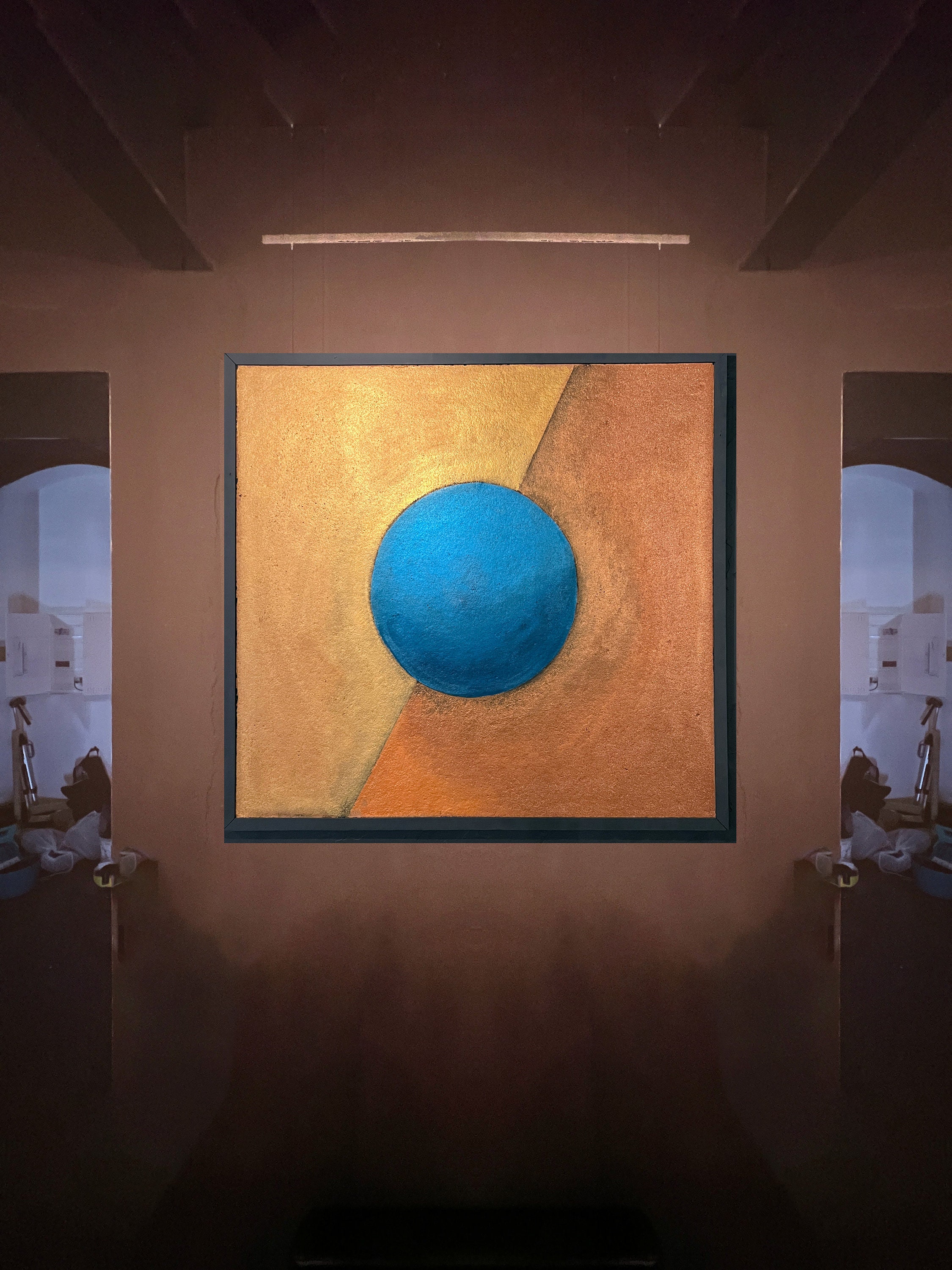 Spherikus, Acryl auf Holz, Detailansicht 7