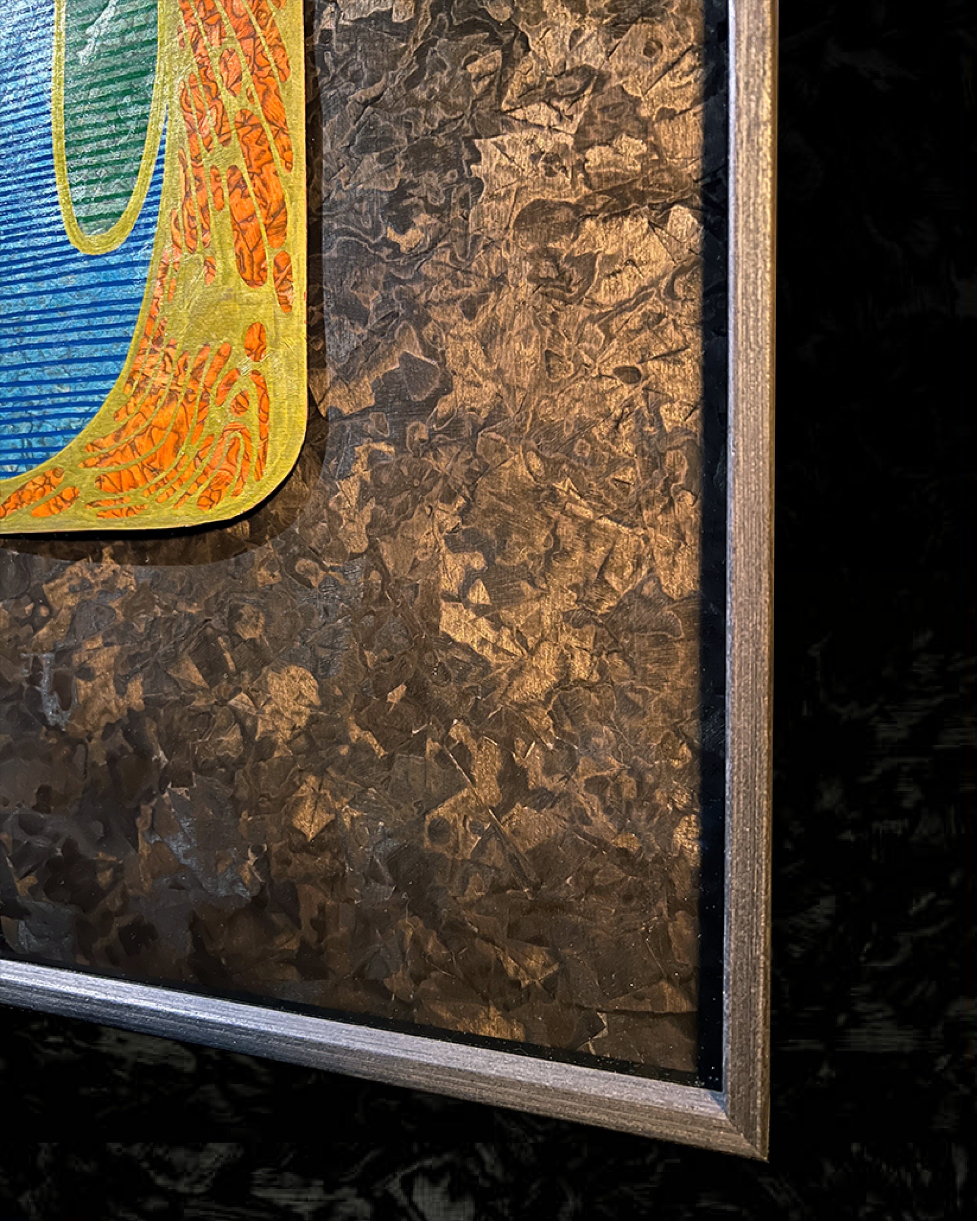 ovo kosheyus, Acryl auf Holz, Detailansicht 5