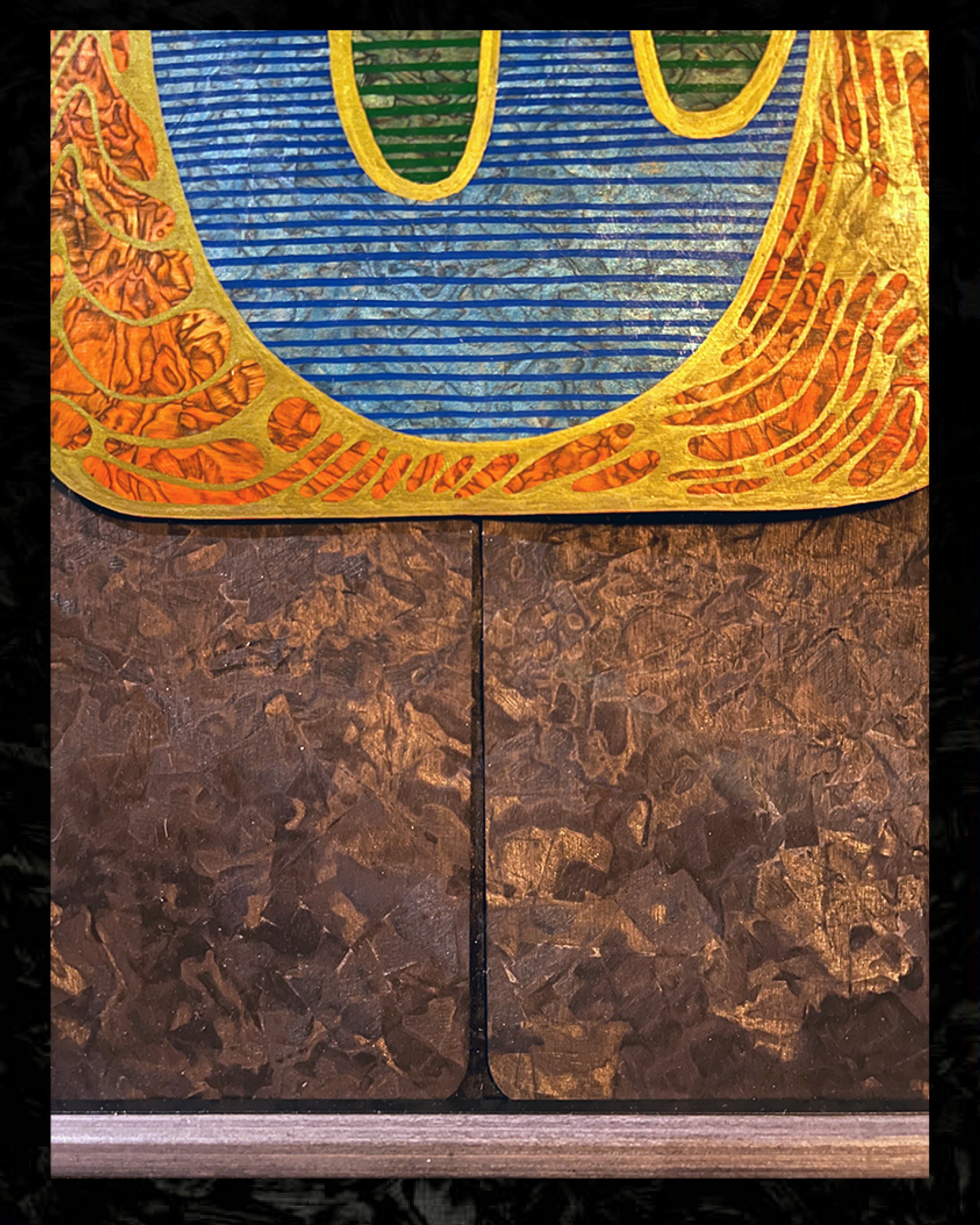 ovo kosheyus, Acryl auf Holz, Detailansicht 6