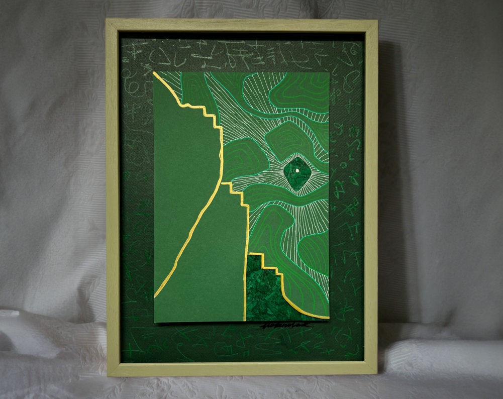 smara.gdikus, Acryl auf Papier, Original von Egor Kolenkov