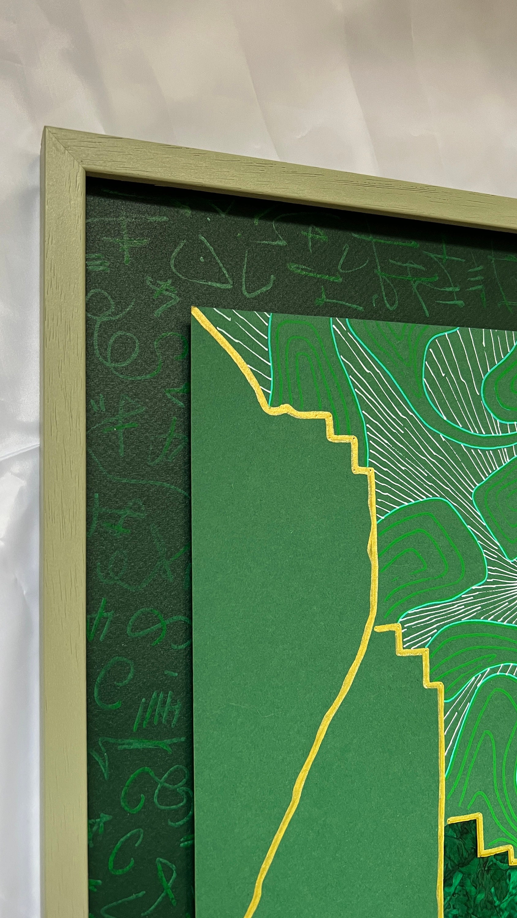 smara.gdikus, Acryl auf Papier, Detailansicht 4