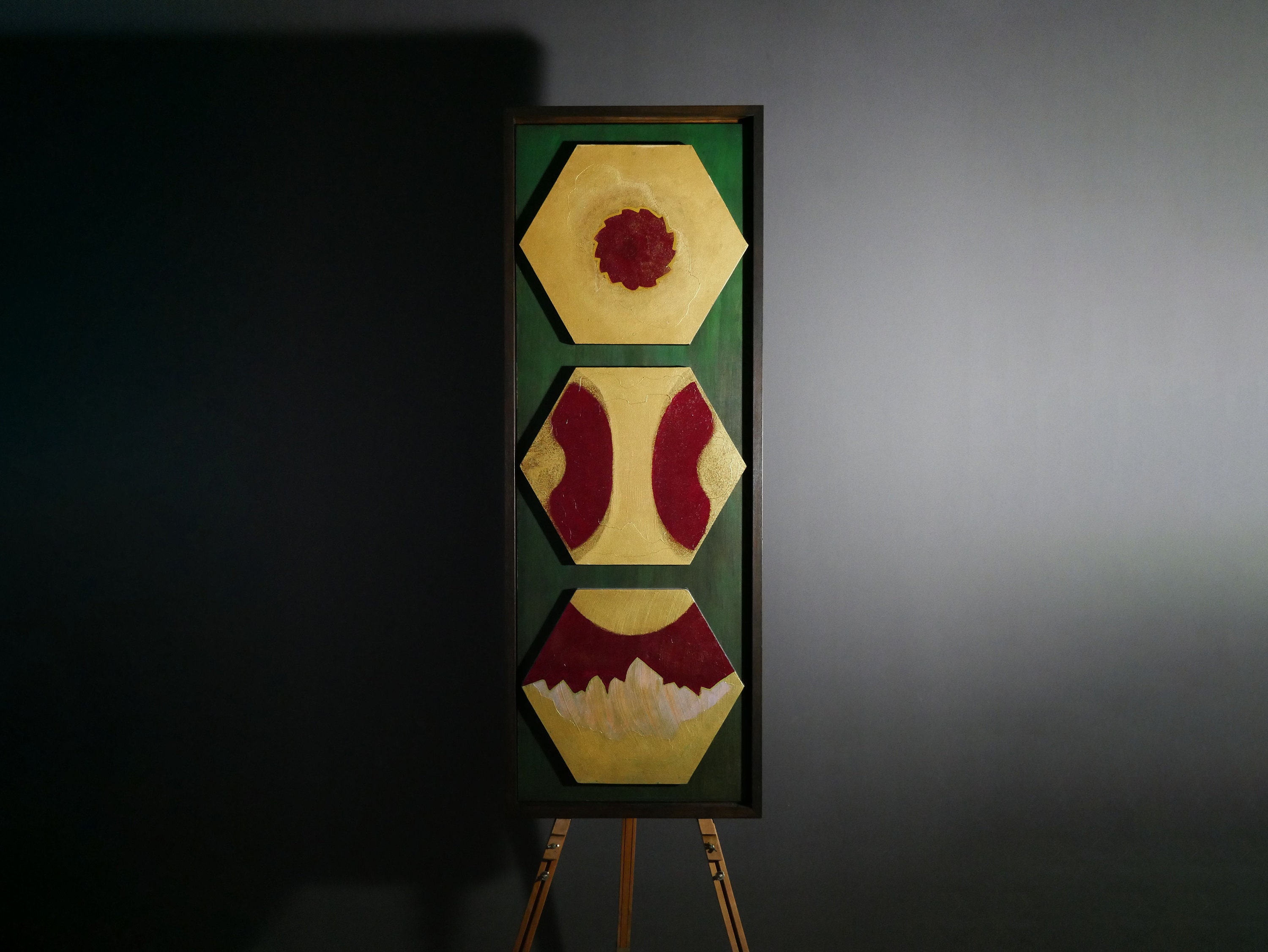 Trinti, Acryl auf Leinwand, Detailansicht 2
