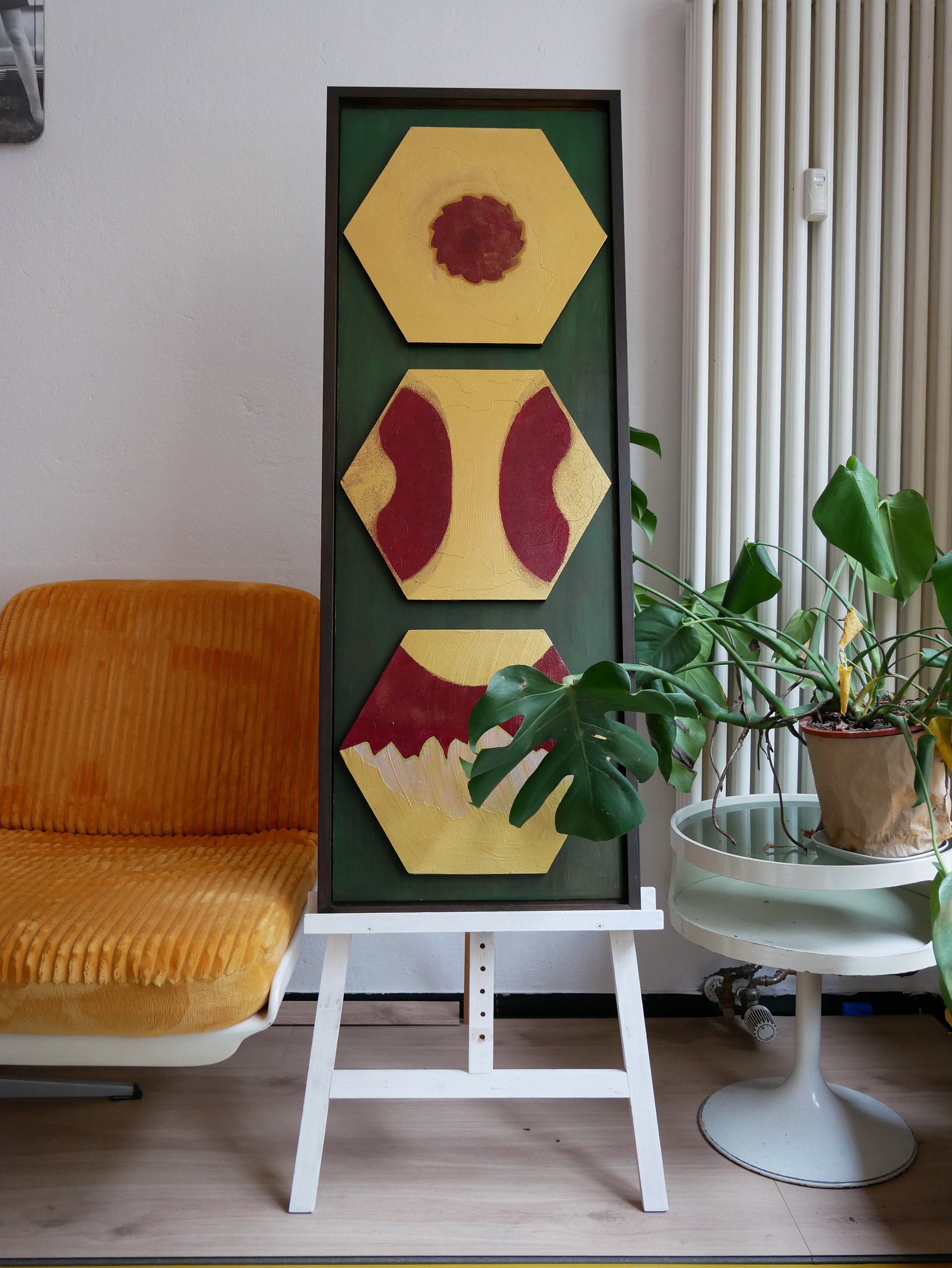 Trinti, Acryl auf Leinwand, Detailansicht 6