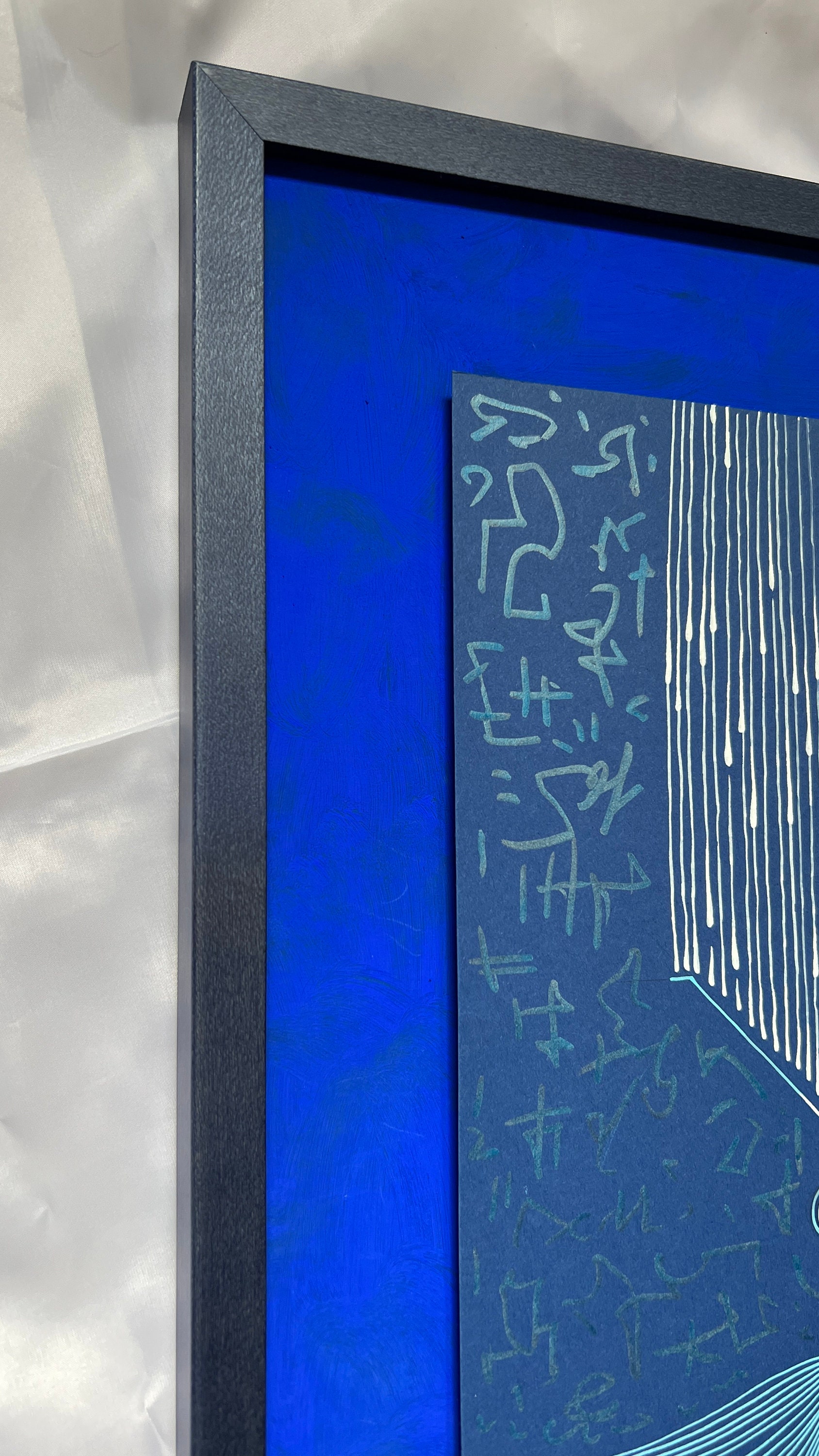 tyuring, Acryl auf Papier, Detailansicht 4