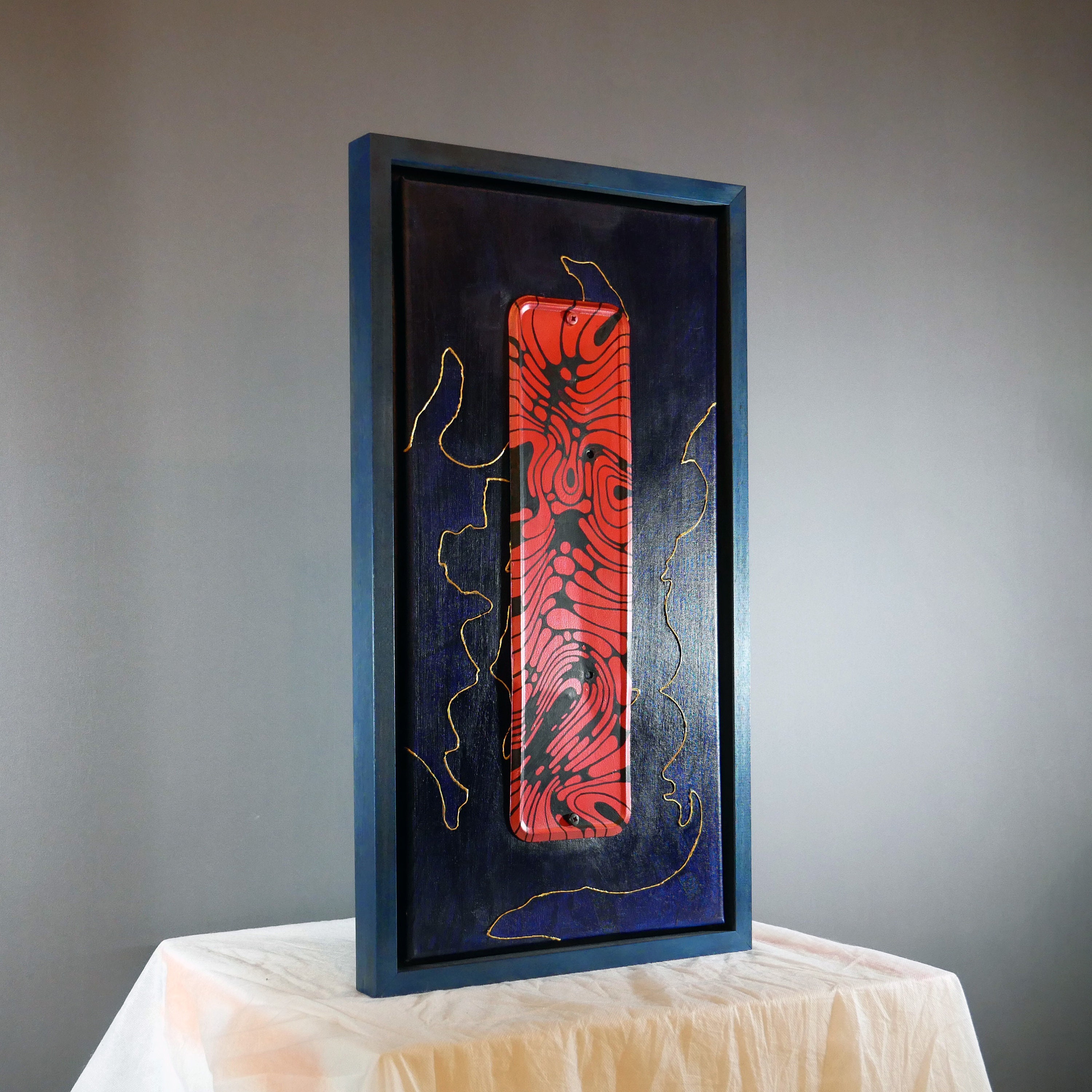 Yriginal-DD, Acryl auf Leinwand, Original von Egor Kolenkov