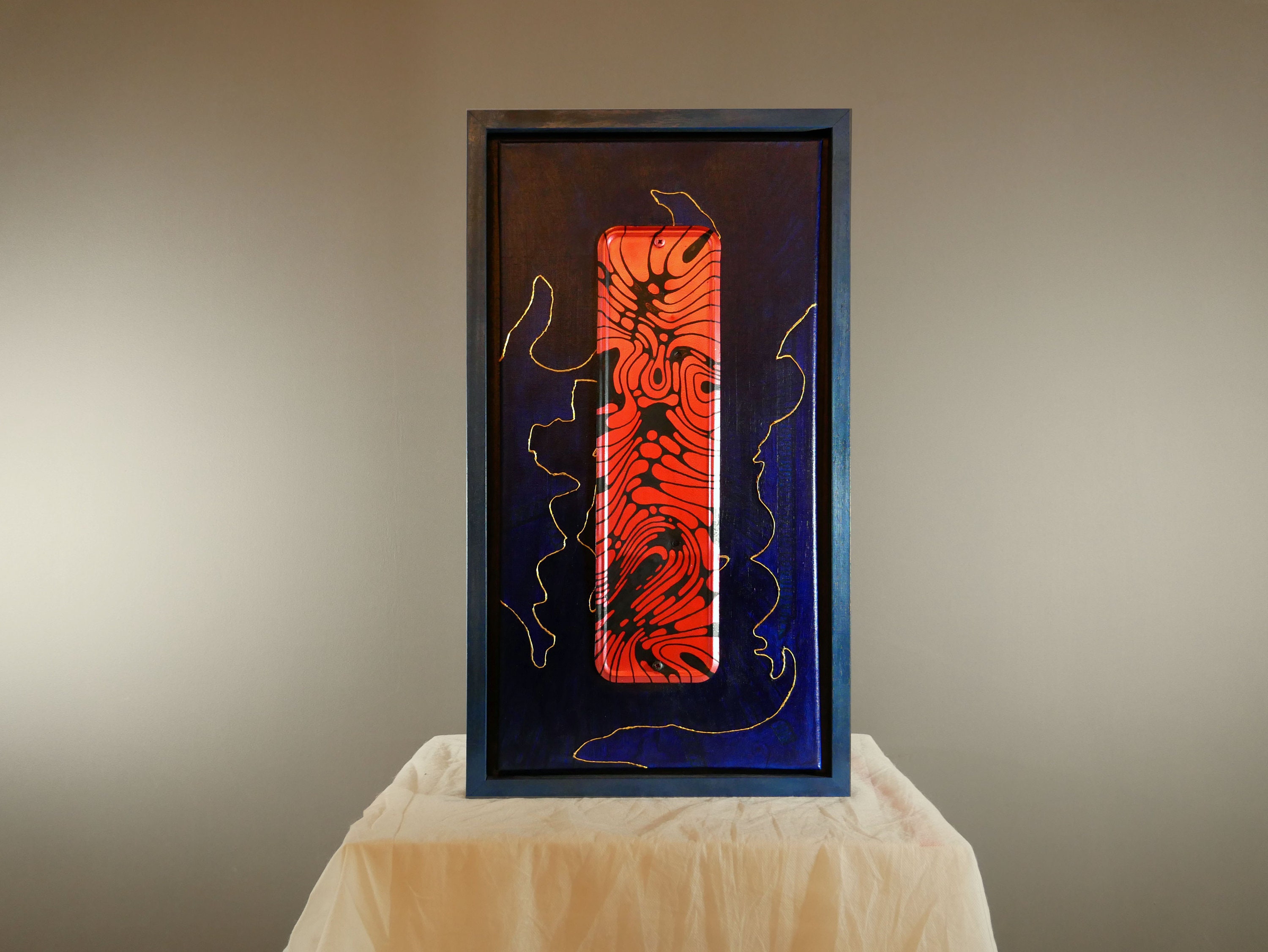 Yriginal-DD, Acryl auf Leinwand, Detailansicht 2