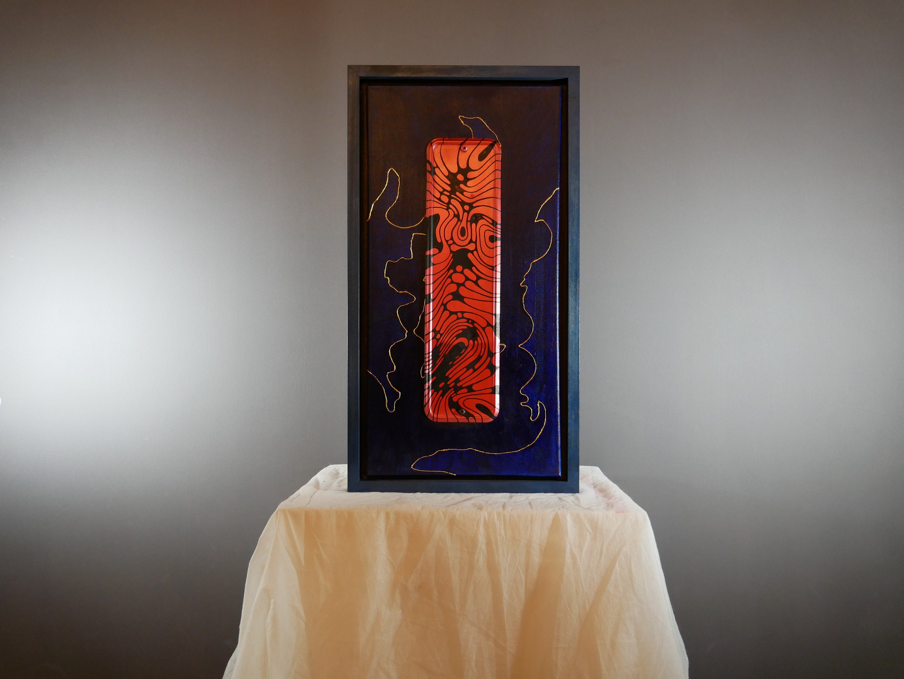 Yriginal-DD, Acryl auf Leinwand, Detailansicht 3