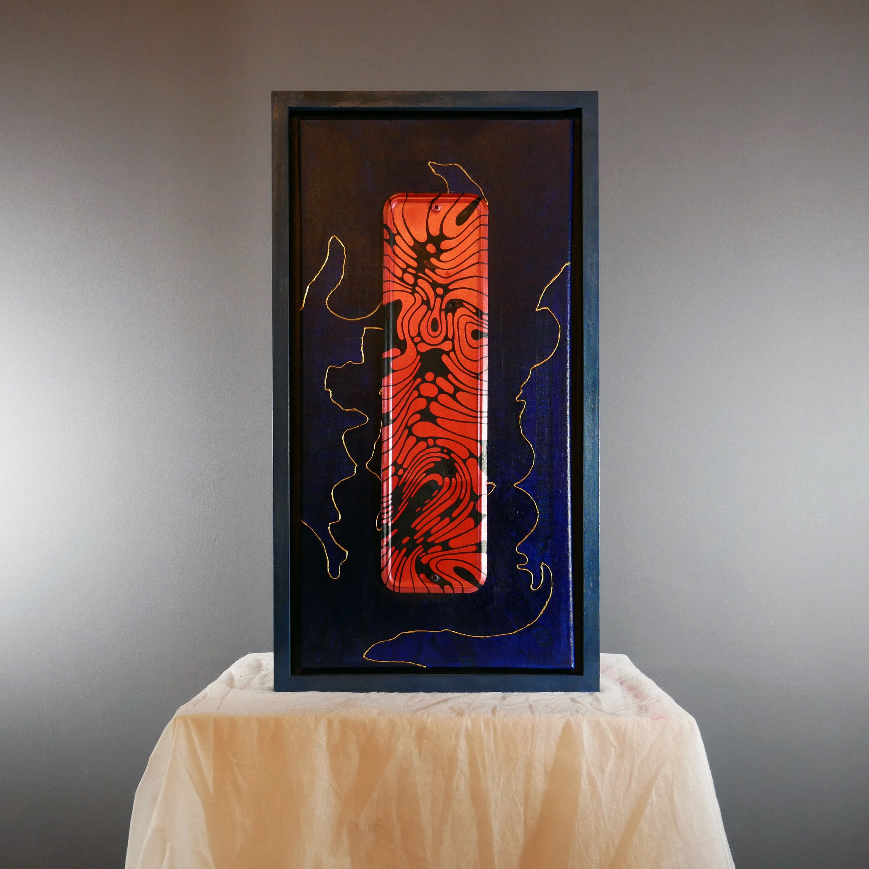 Yriginal-DD, Acryl auf Leinwand, Detailansicht 4