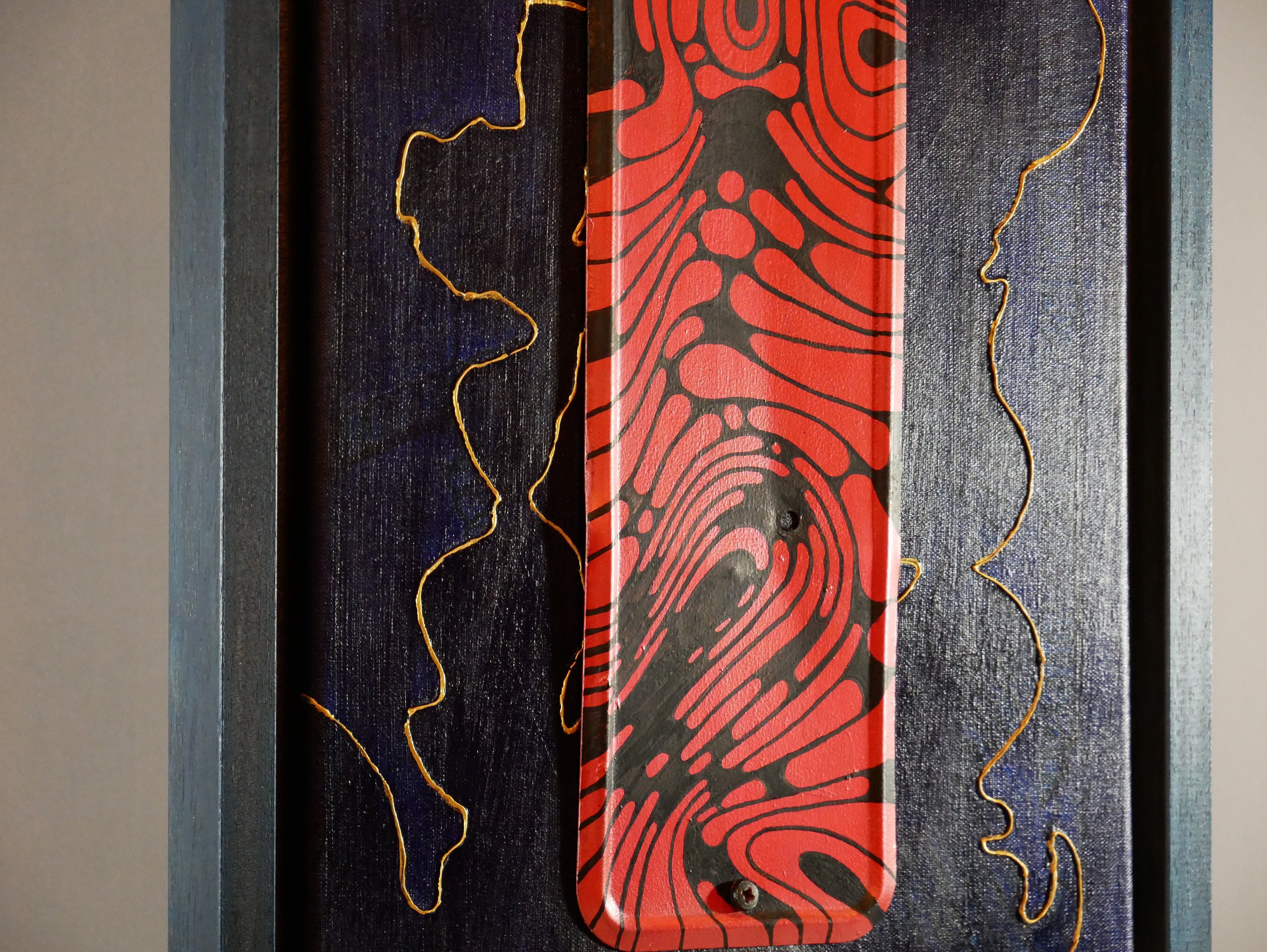 Yriginal-DD, Acryl auf Leinwand, Detailansicht 5